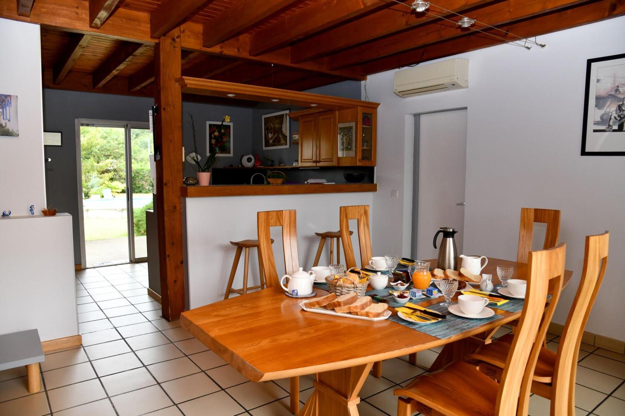 Chambres D'Hotes Any-Jean Louis A มิโอส์ ภายนอก รูปภาพ